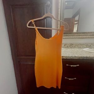 Small orange dress